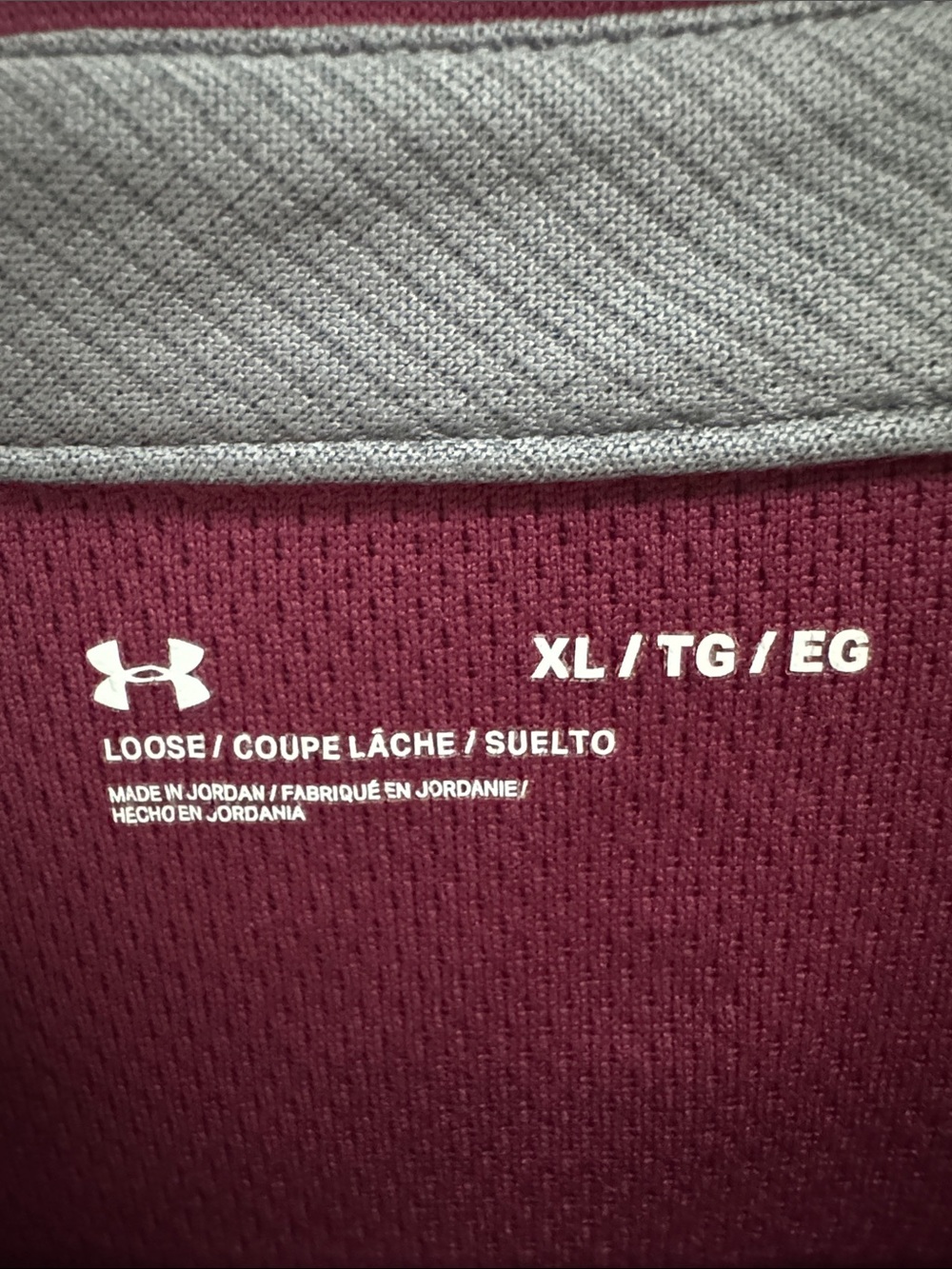 Under Armour Polo Shirts - Red, Light Blue, Maroon, Navy, Gray - Picture 2 of 2